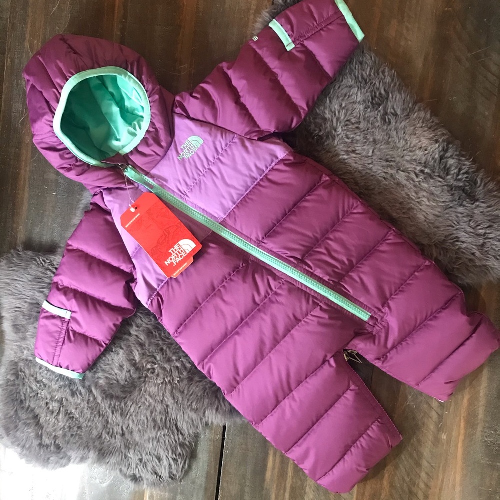 The North Face infant snow bunting/snow suit 0-3mo